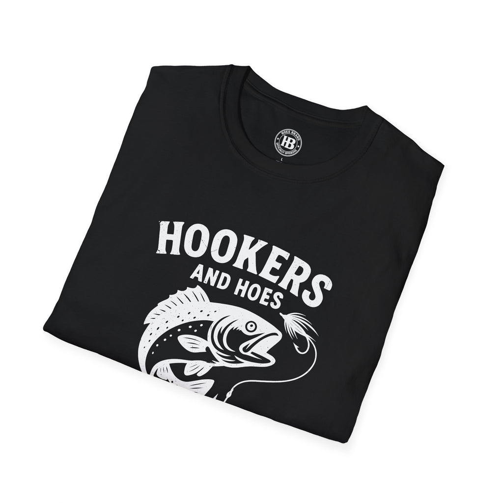 Hookers & Hoes Fishing Guides Front Only Tee – Hoes Clothes