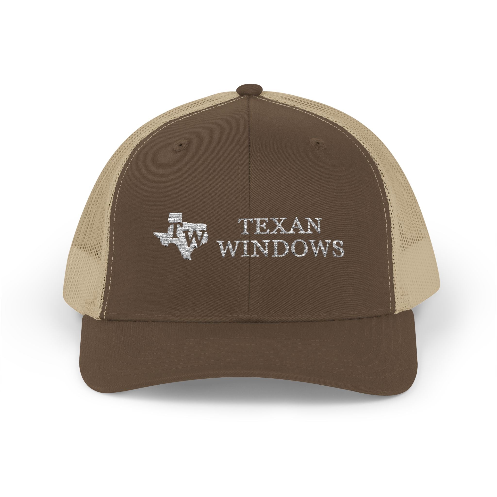 TW Logo Trucker Hat - Adjustable Snapback Mesh Cap