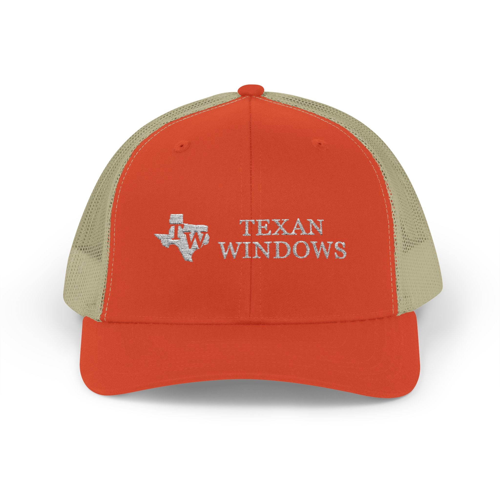 TW Logo Trucker Hat - Adjustable Snapback Mesh Cap