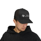TW Logo Trucker Hat - Adjustable Snapback Mesh Cap