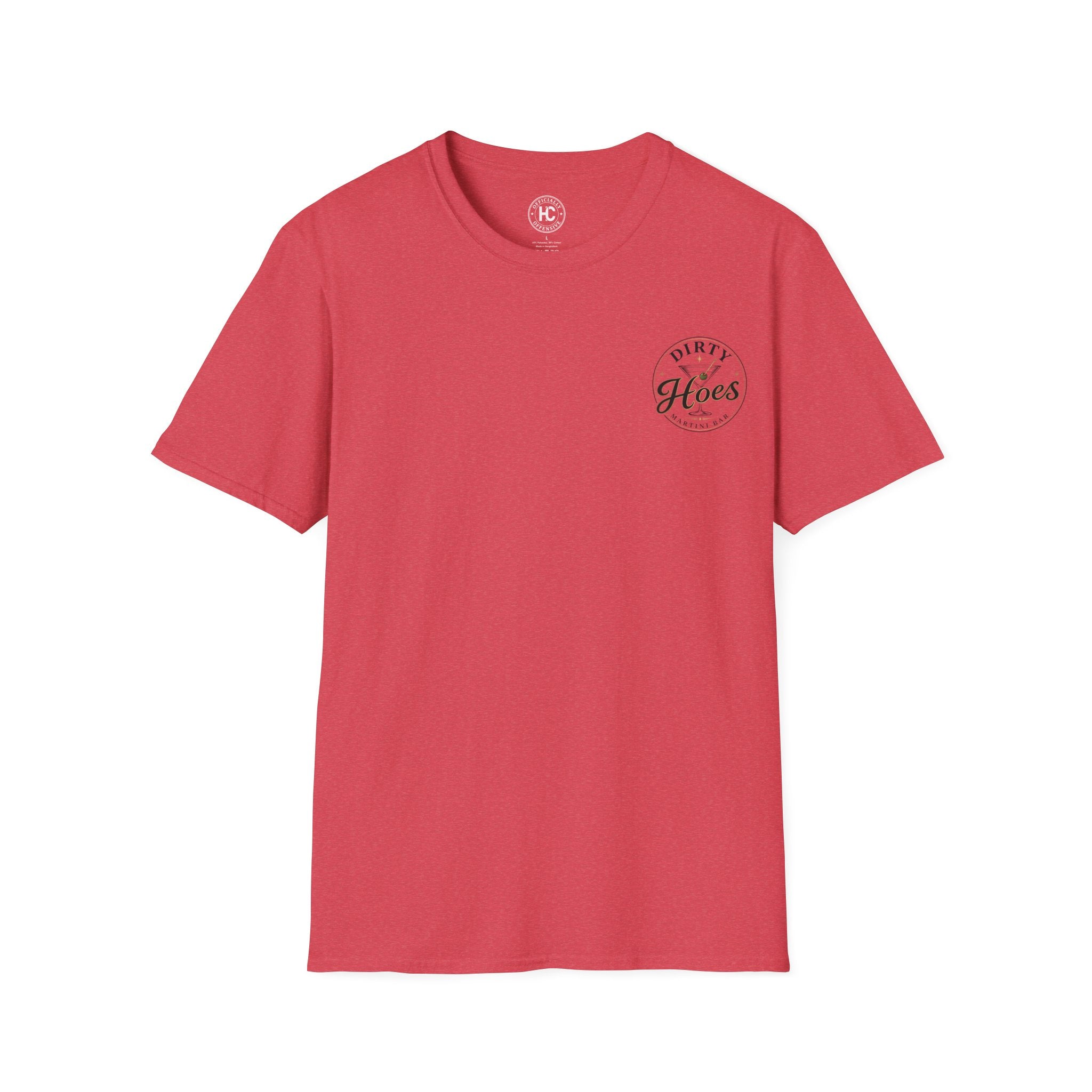 Dirty Hoes Martini Bar Front & Back Tee – Hoes Clothes