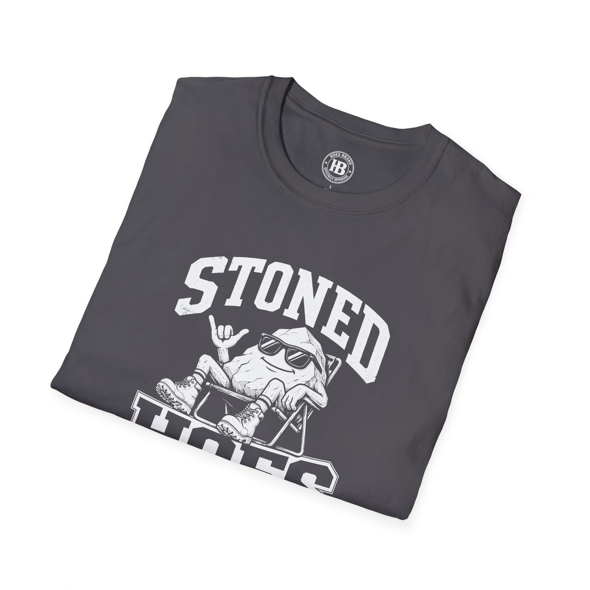 Stoned Hoes Aggregates Front Only Tee – Hoes Clothes