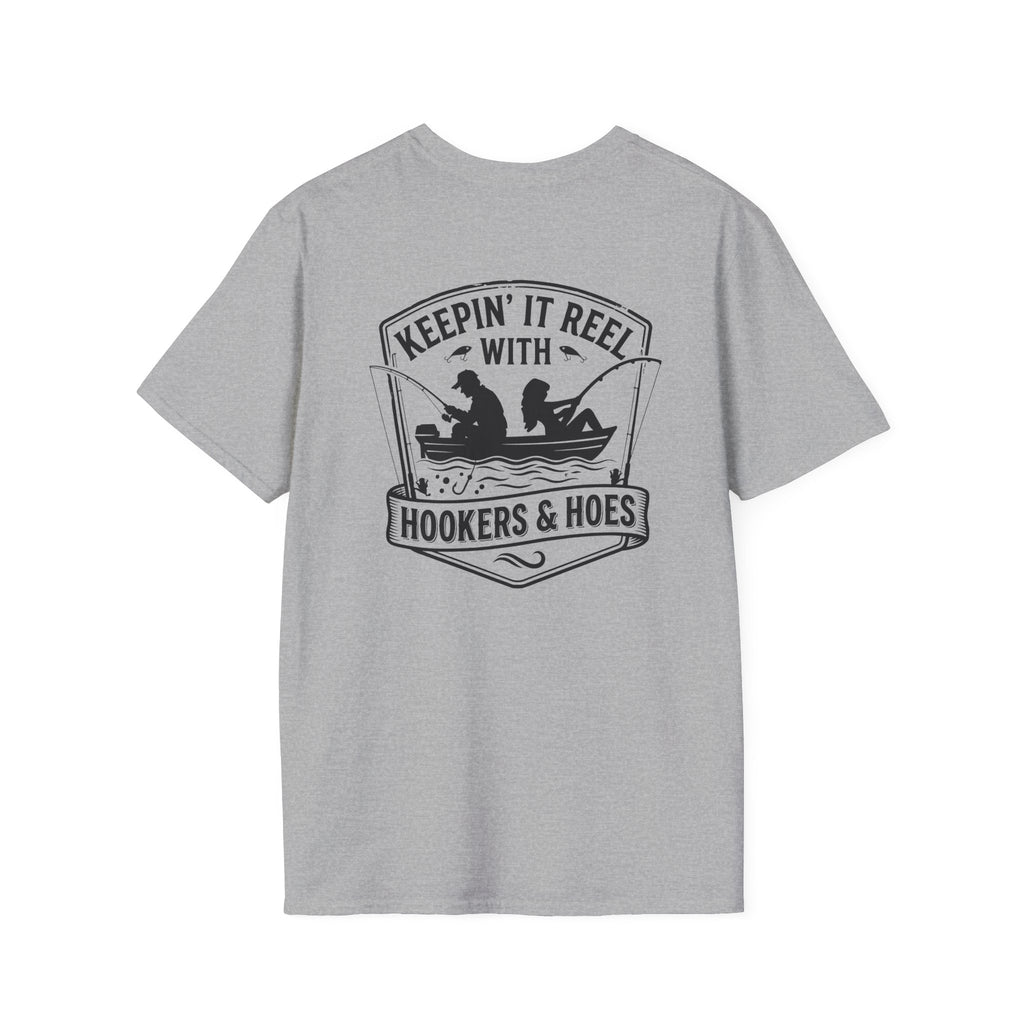 Keepin' It Reel Front & Back Tee – Hoes Clothes