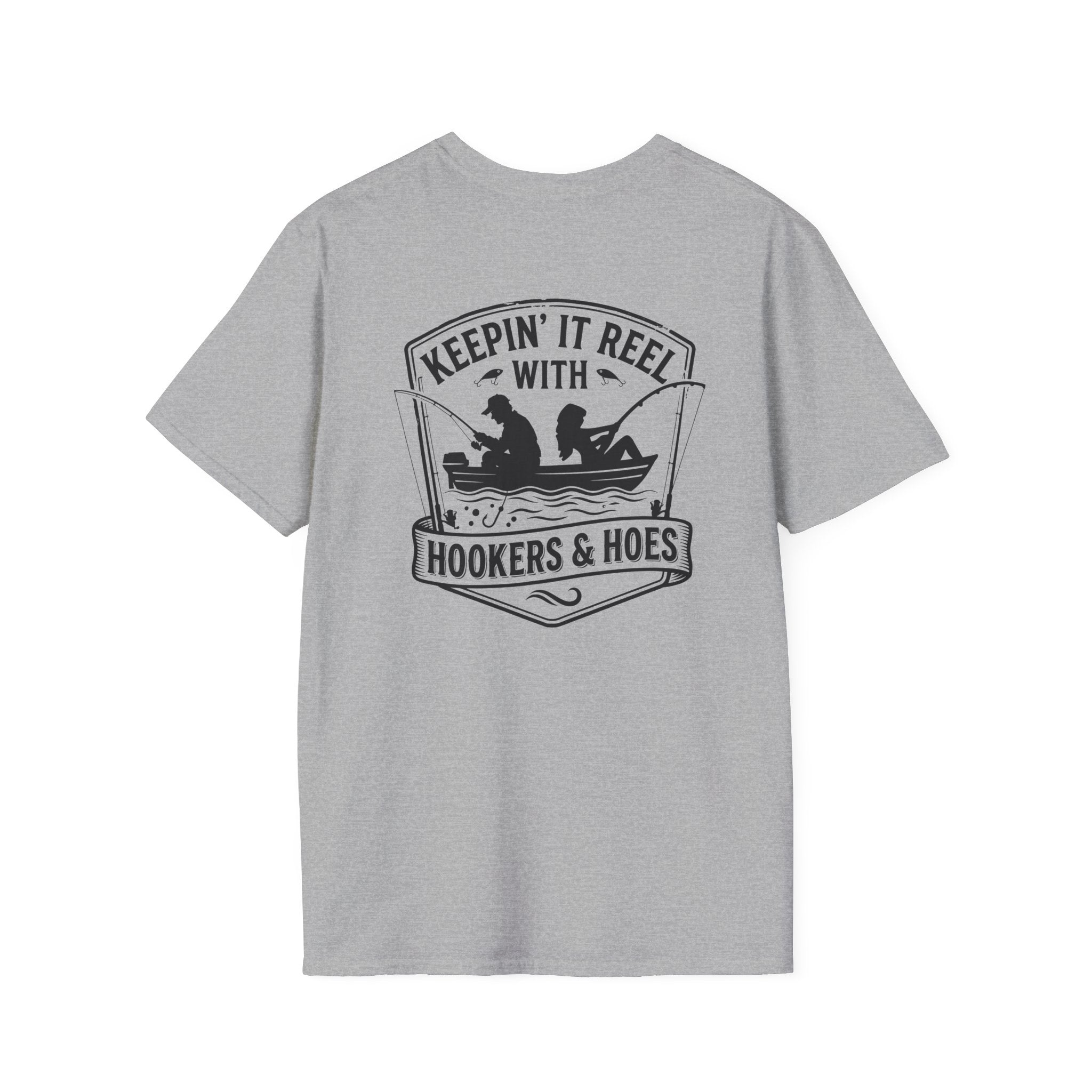 Keepin' It Reel Front & Back Tee – Hoes Clothes