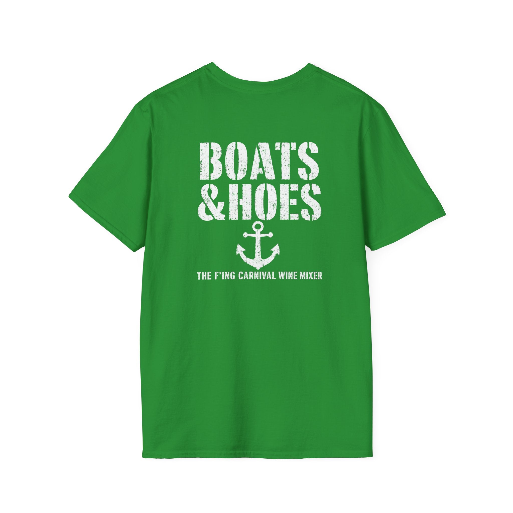 Boats and Hoes Mixer Full Back Only Print Tee – Hoes Clothes