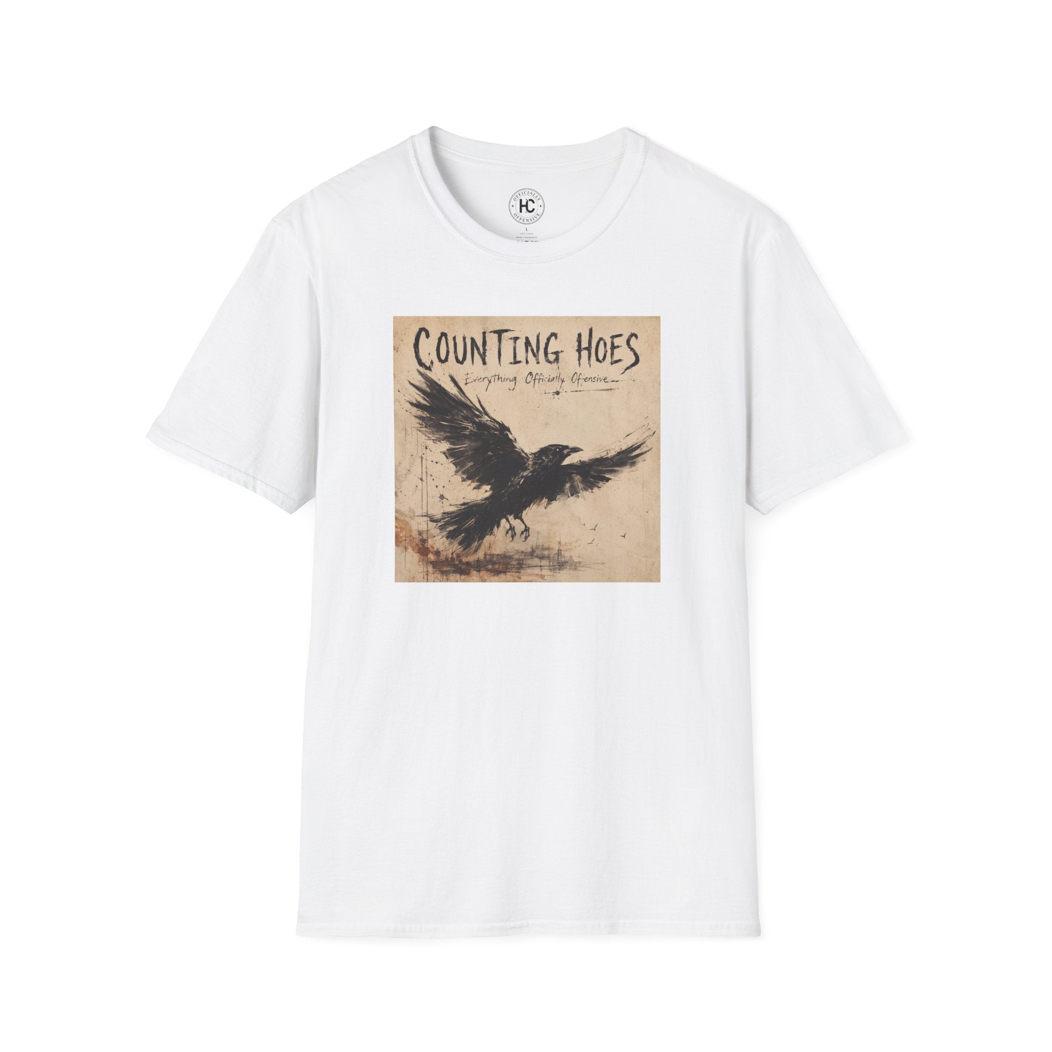 Counting Hoes Tee Front Only – Hoes Clothes
