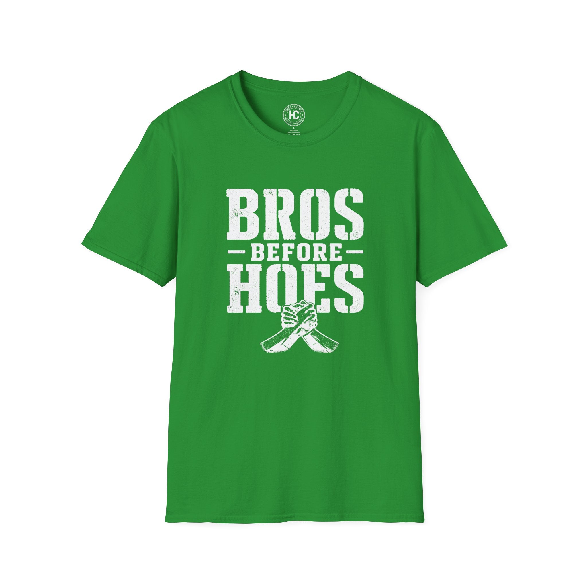 Bros Before Hoes Power Large Front Print Tee – Hoes Clothes