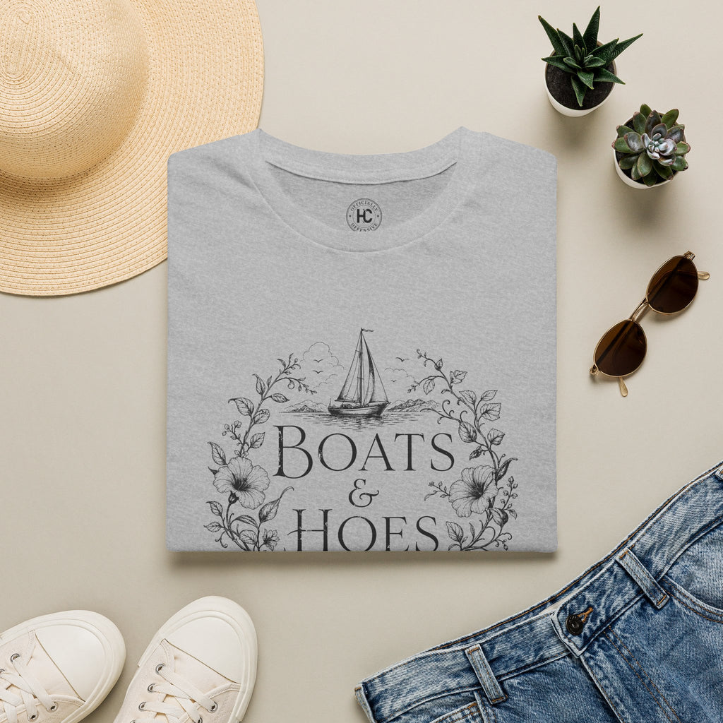 Boats and Hoes Botanical Tee