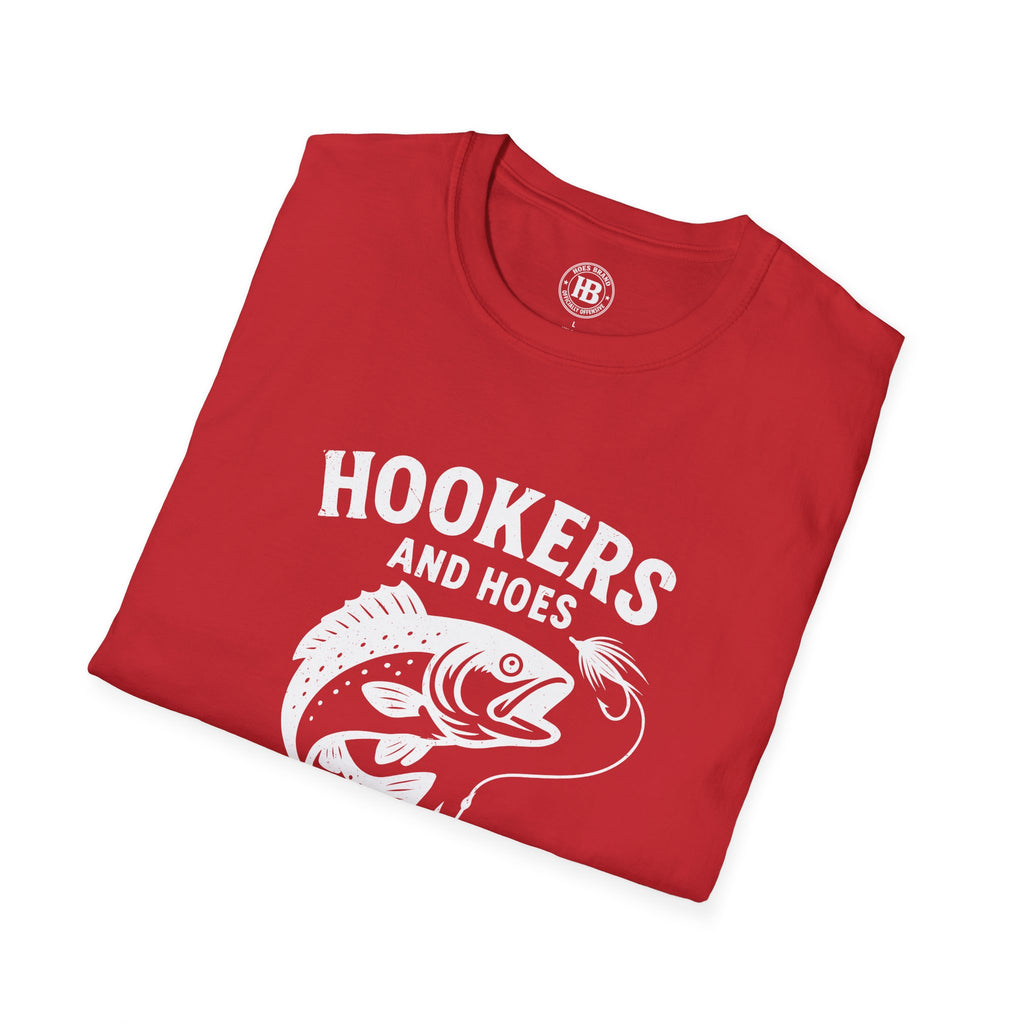 Hookers & Hoes Fishing Guides Front Only Tee – Hoes Clothes