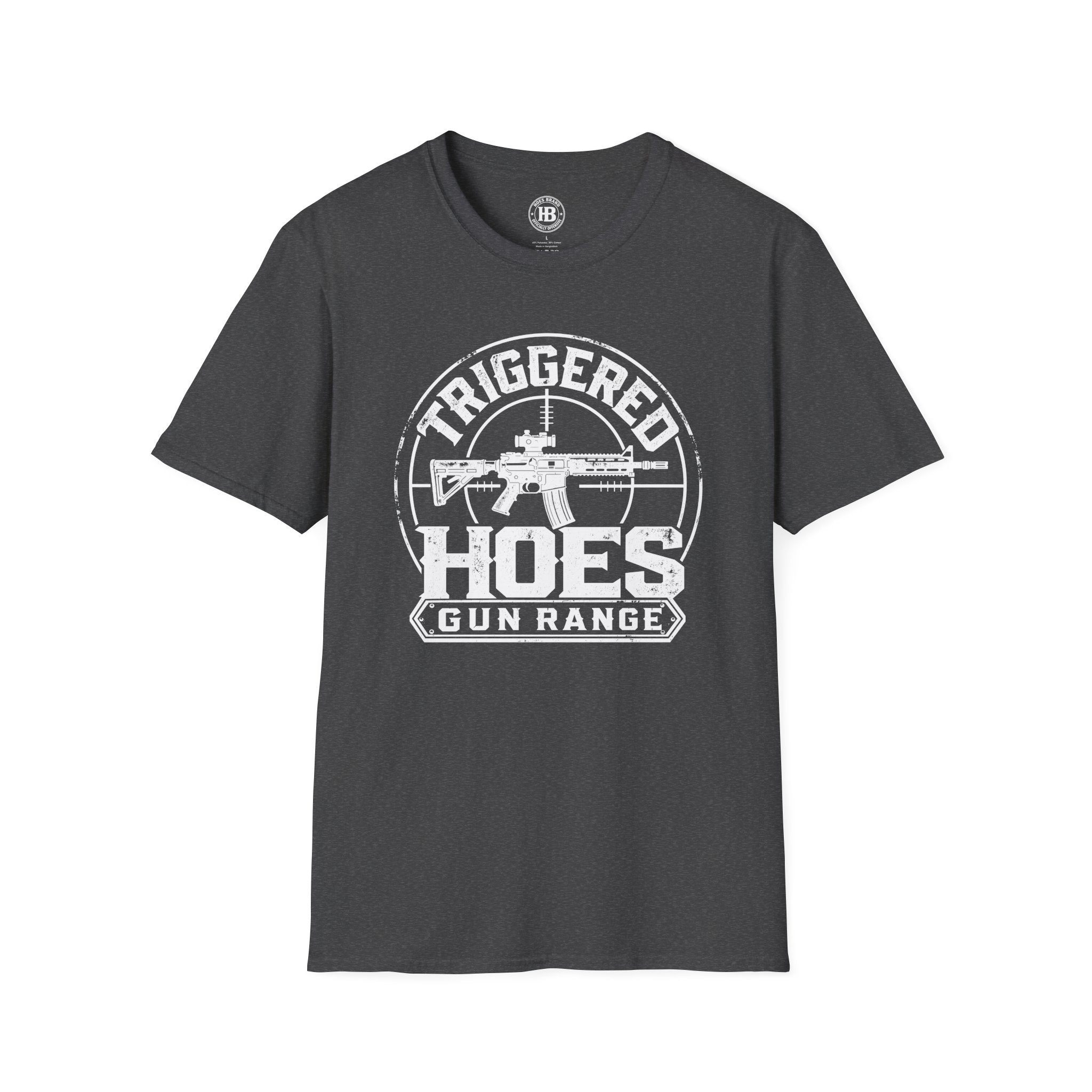 Triggered Hoes Gun Range Tee – Hoes Clothes