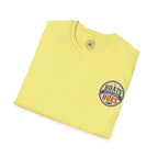 Boats and Hoes Badge Full Color Front & Back Tee – Hoes Clothes