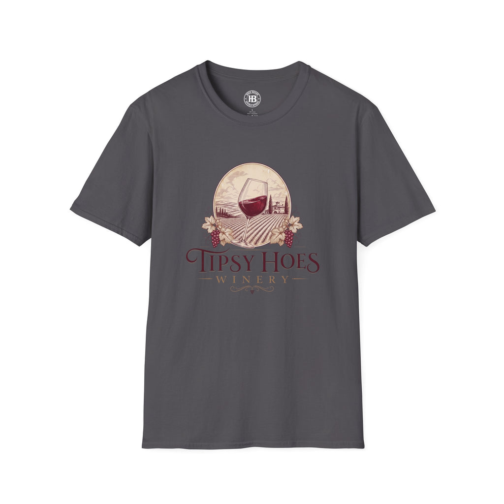 Tipsy Hoes Winery Front Only Tee – Hoes Clothes
