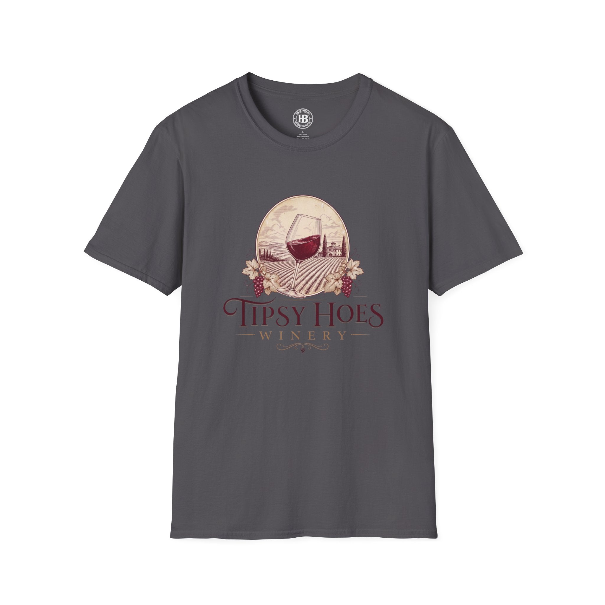Tipsy Hoes Winery Front Only Tee – Hoes Clothes