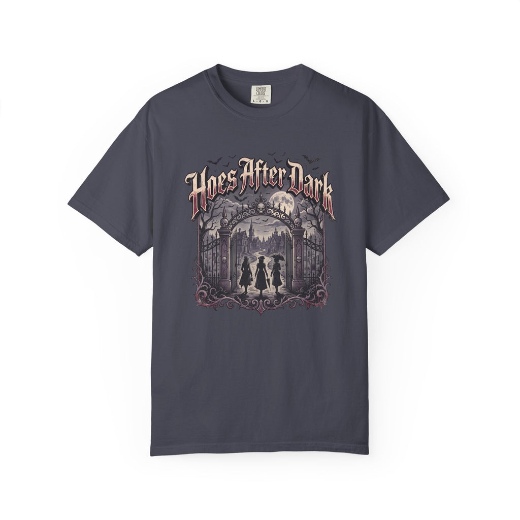 Hoes After Dark Gothic Halloween Tee