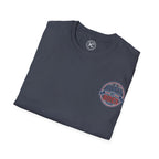 Boats and Hoes Badge Full Color Front & Back Tee – Hoes Clothes