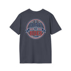 Boats and Hoes Badge Full Color Front & Back Tee – Hoes Clothes