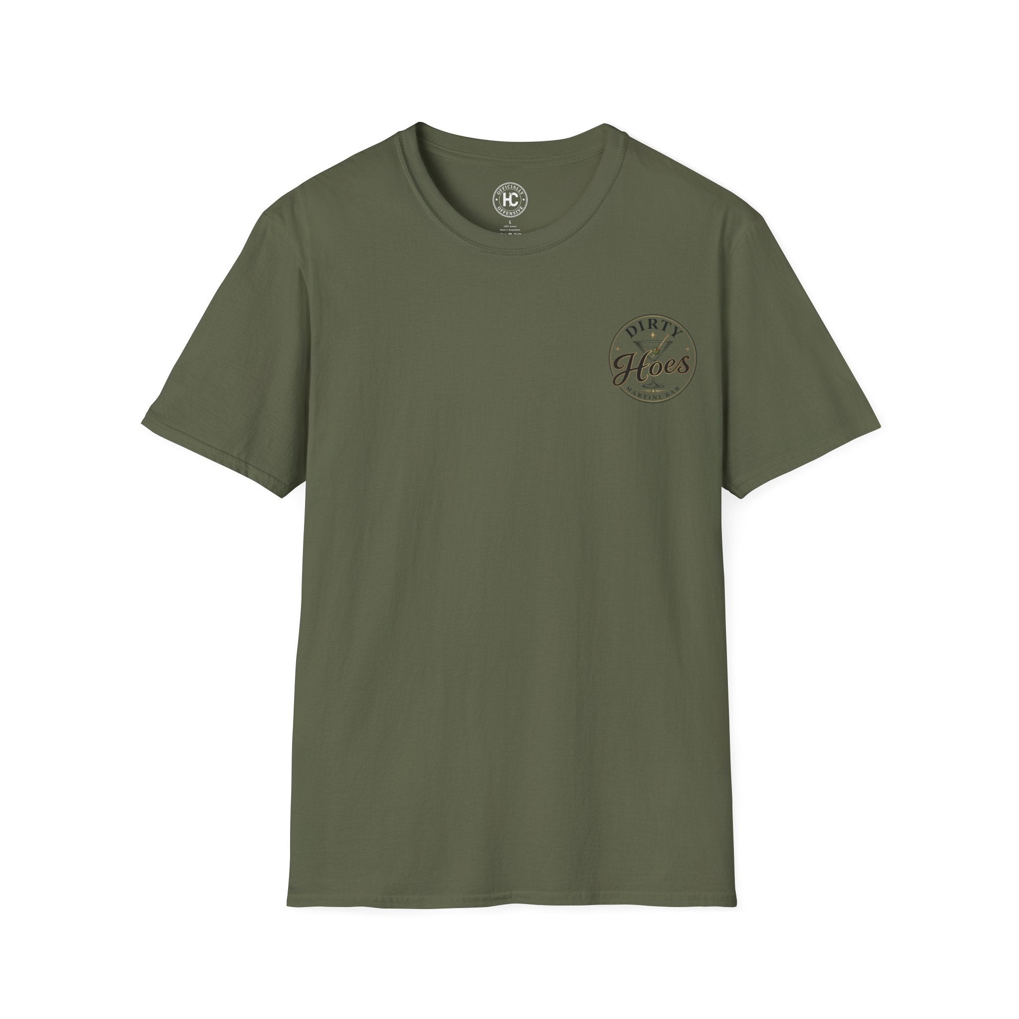 Dirty Hoes Martini Bar Front & Back Tee – Hoes Clothes