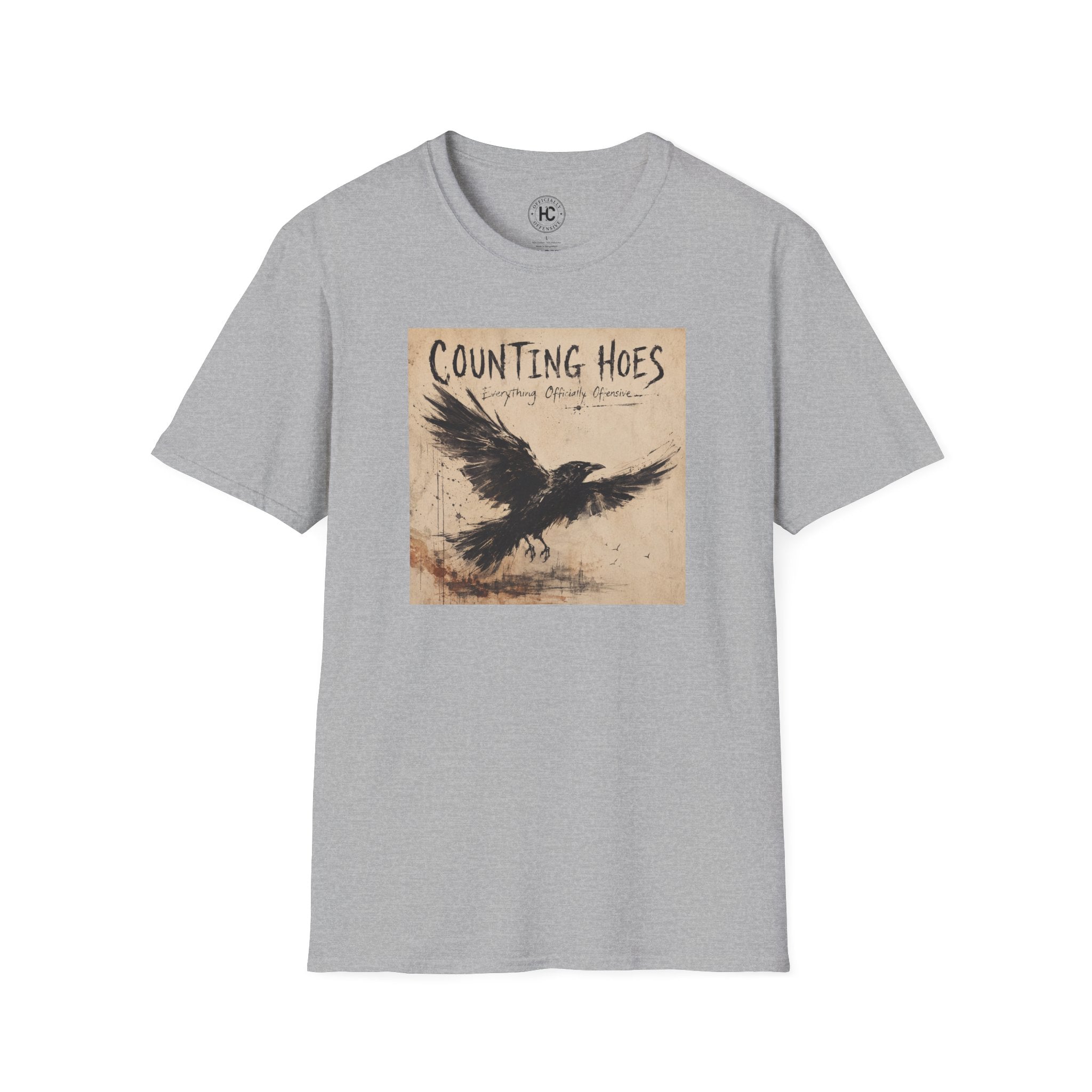 Counting Hoes Tee Front Only – Hoes Clothes