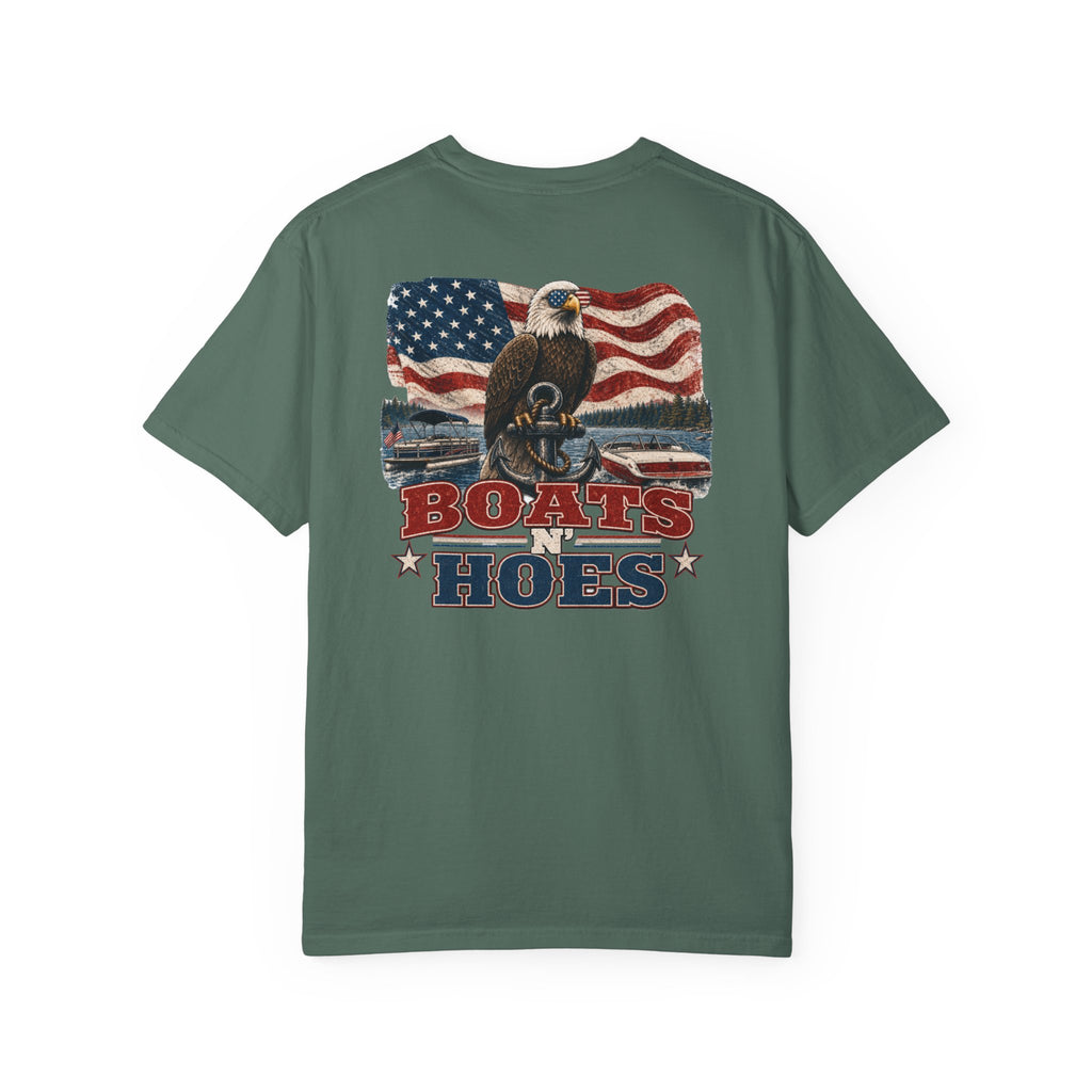 Boats and Hoes Patriotic Shirt