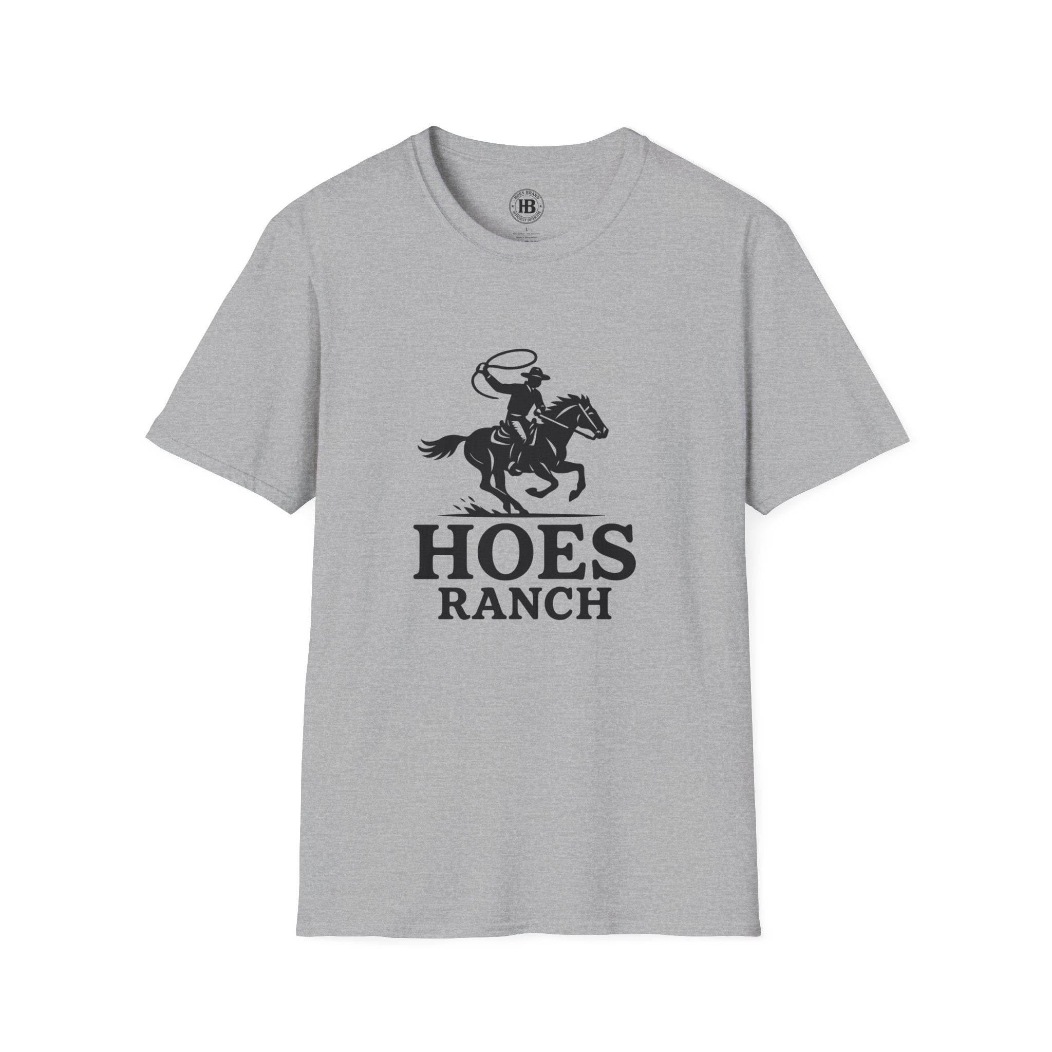 Hoes Ranch Tee – He Rides – Hoes Clothes