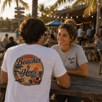 Beaches and Hoes Sunset Tee